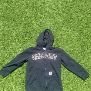 Carhartt Black Pullover Hoodie Sweatshirt